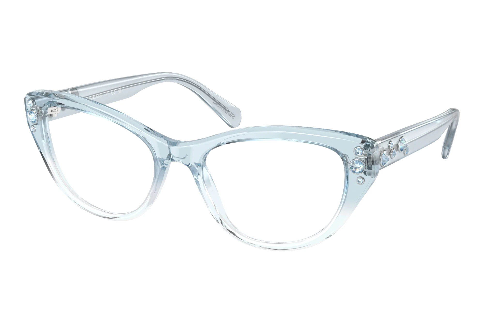 Swarovski   SK2023 1047 Light Blue Gradient Clear