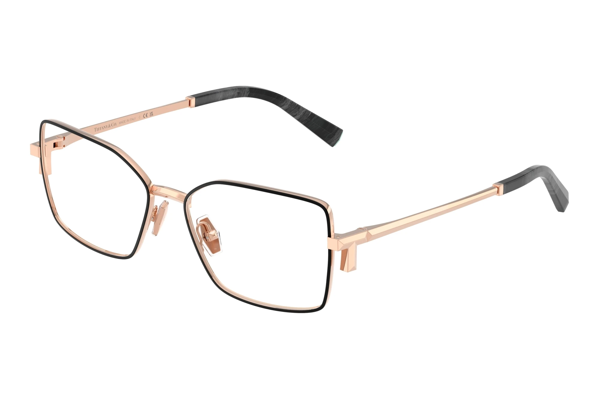 Tiffany   TF1180 6105 Black On Rose Gold