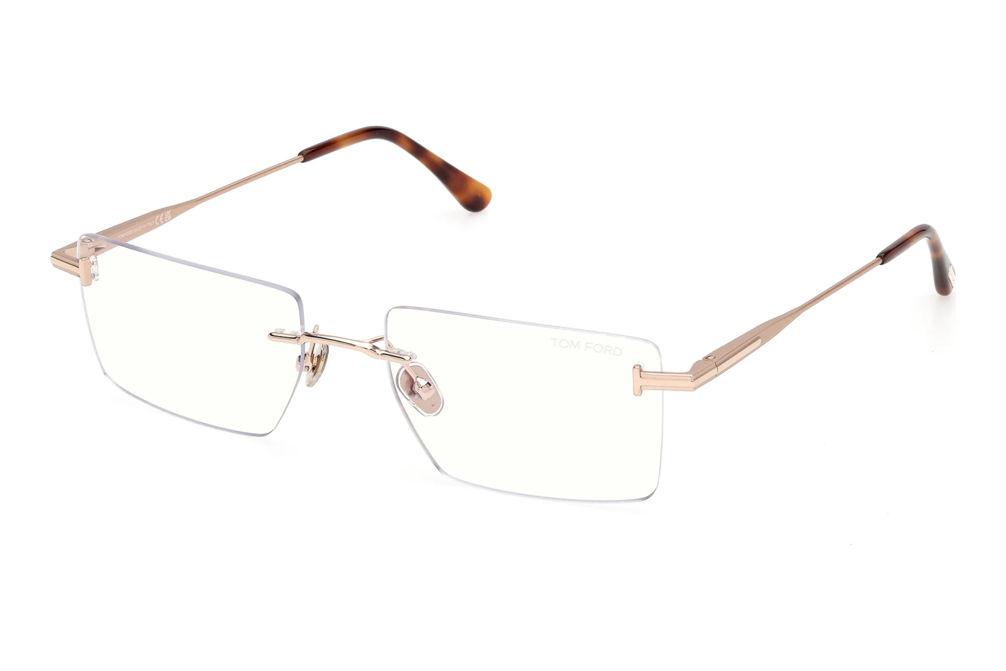 Tom Ford   FT6197-B 028 Glänzend Rose Gold