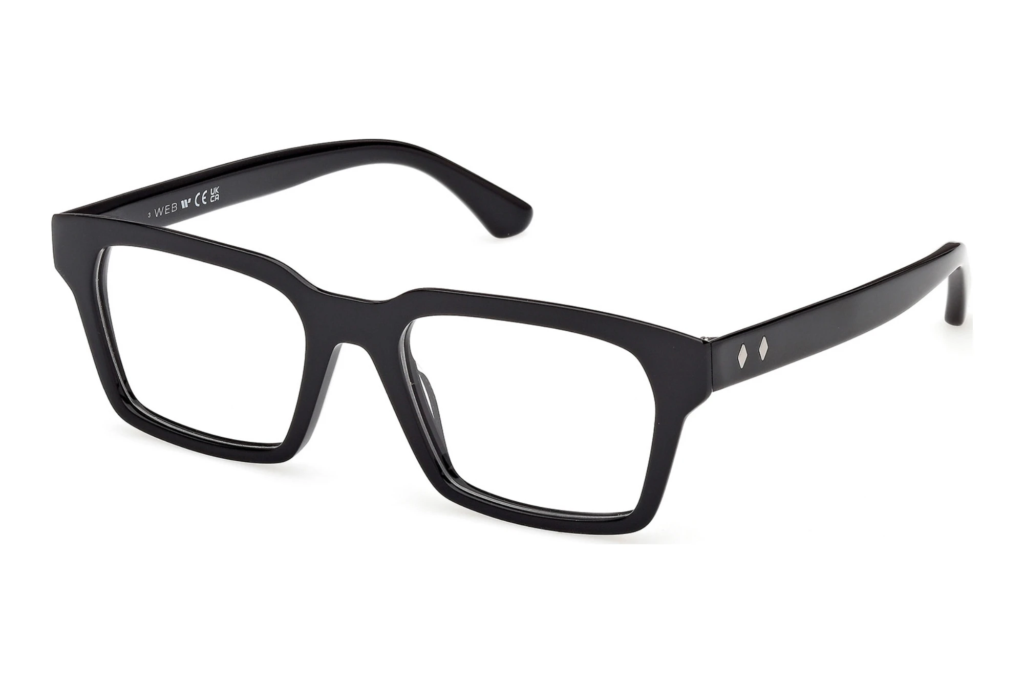 Web Eyewear   WE5459 001 Glänzend Schwarz