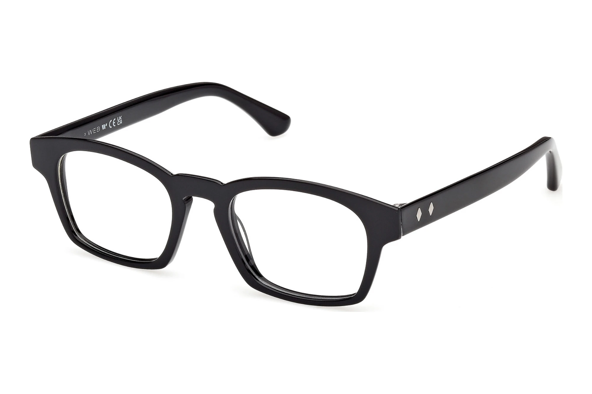 Web Eyewear   WE5460 001 Glänzend Schwarz