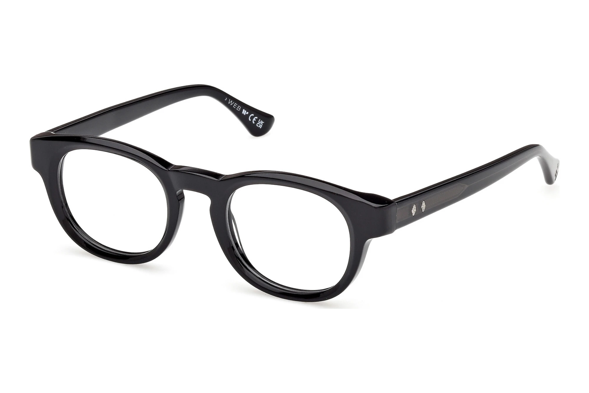 Web Eyewear   WE5465 001 Glänzend Schwarz