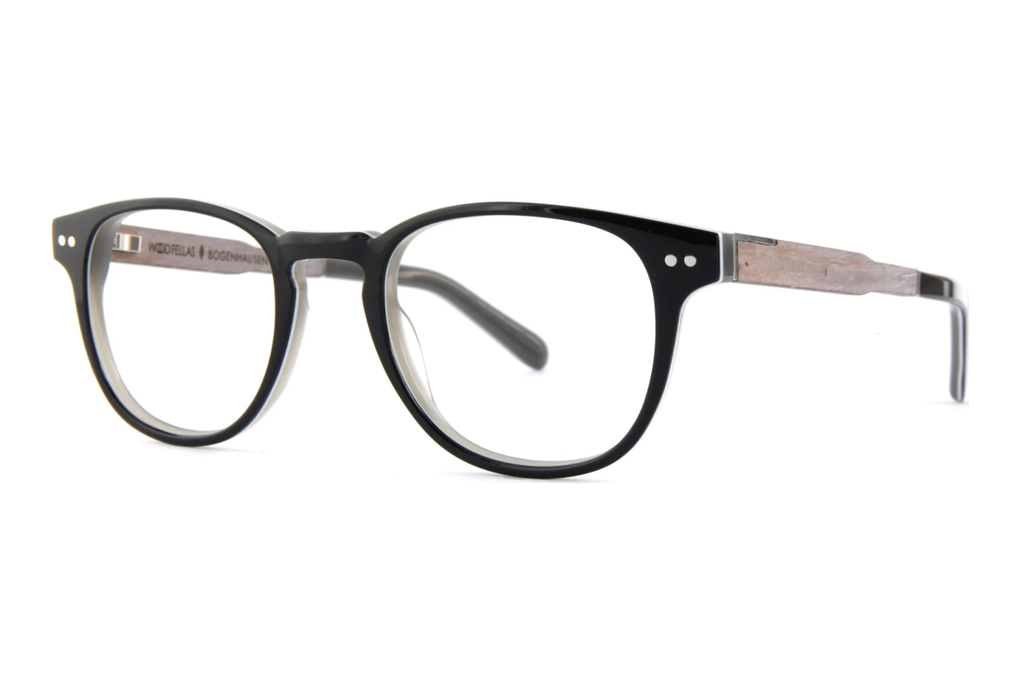 Wood Fellas   10936 chalk oak/black white chalk oak/black white