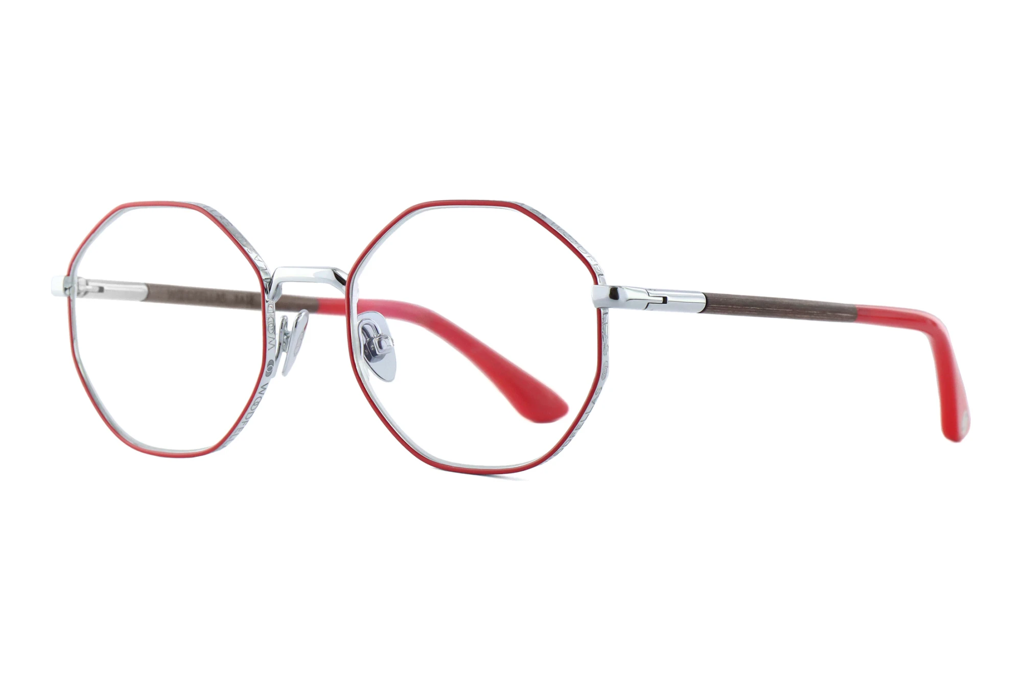 Wood Fellas   11087 curled/silver/red curled/silver/red