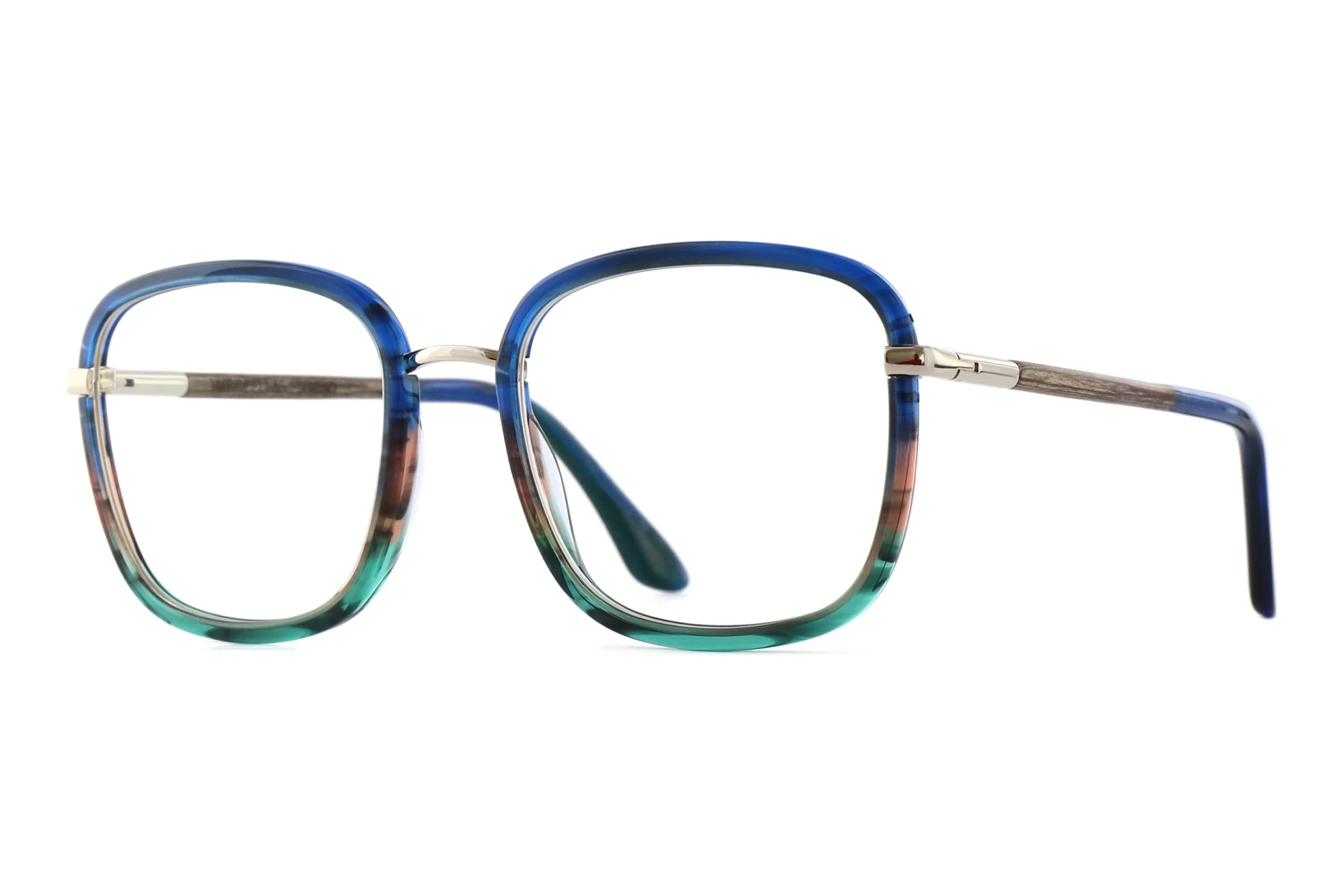 Wood Fellas   11129 walnut/blue/gold walnut/blue/gold