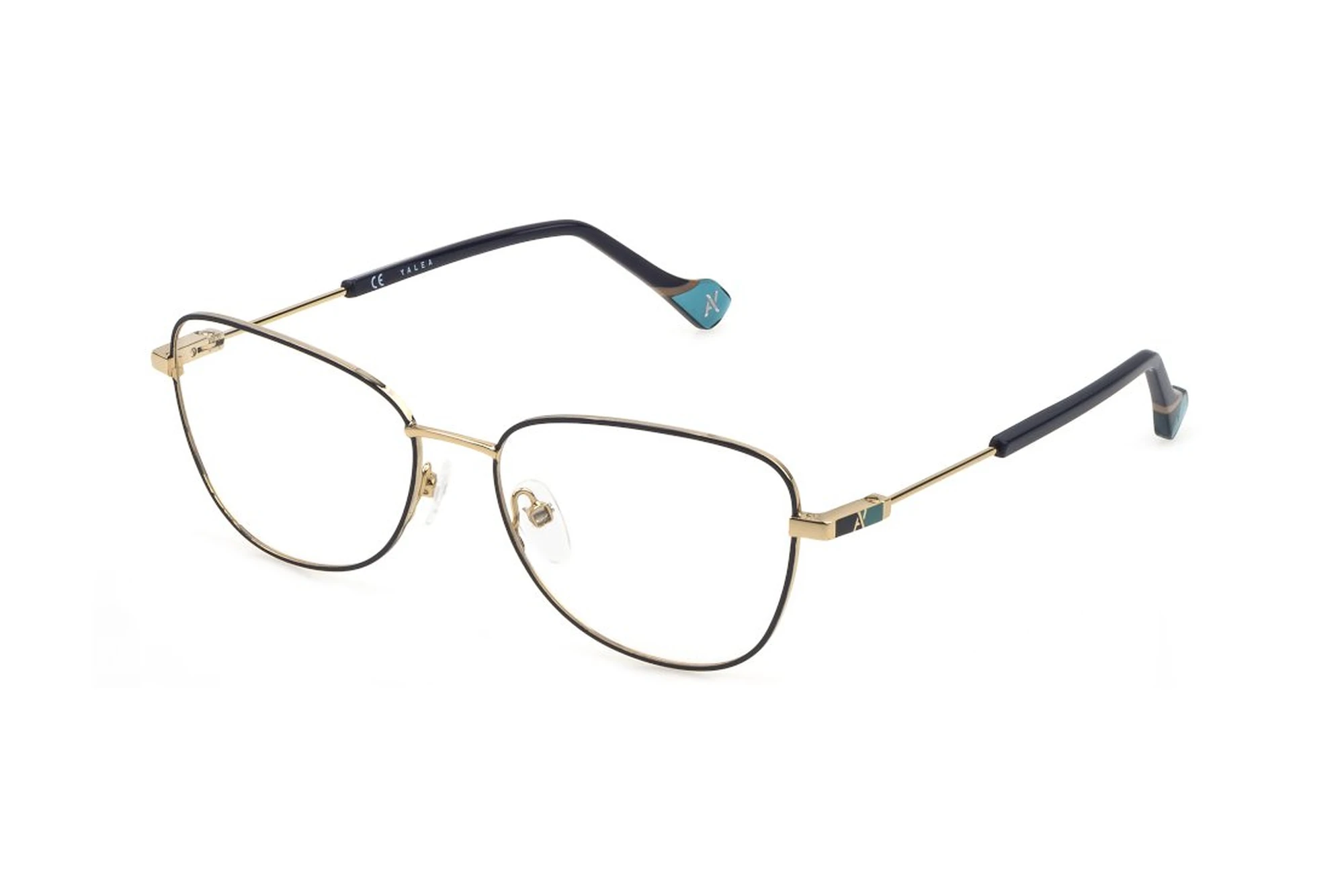 YALEA   VYA023 0SN9 SHINY LIGHT GOLD W/COLOURED PARTS