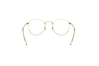 Vista posteriore Ray-Ban ROUND METAL (RX3447V - 3105)