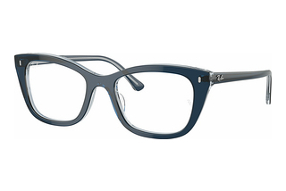 Ray-Ban RX5433 8324 Blue On Transparent Blue