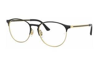 Ray-Ban RX6375 3051 Black On Gold