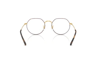 Vista posteriore Ray-Ban JACK (RX6465 - 3188)