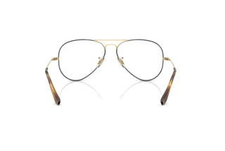 Vista posteriore Ray-Ban AVIATOR (RX6489 - 3177)
