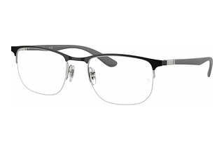 Ray-Ban RX6513 3163 Black On Silver