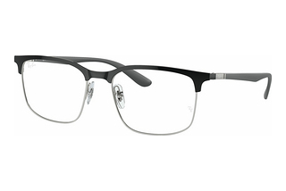 Ray-Ban RX6518 3163 Black On Silver