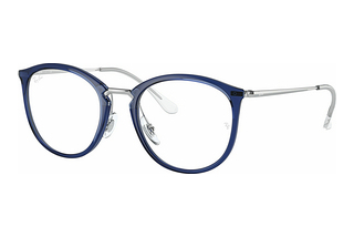 Ray-Ban RX7140 8123 TRASPARENT BLU