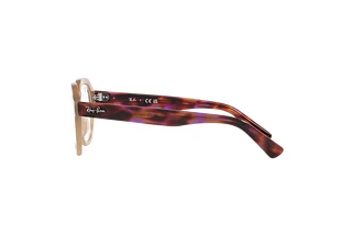 Vista laterale Ray-Ban GINA (RX7214 - 8258)