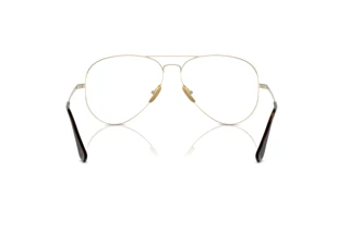 Vista posteriore Ray-Ban AVIATOR TITANIUM (RX8789 - 1246)