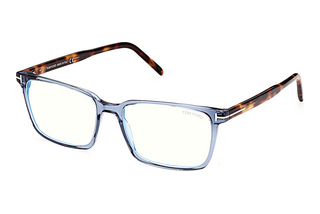 Tom Ford FT5802-B 090 Glänzend Hellblau