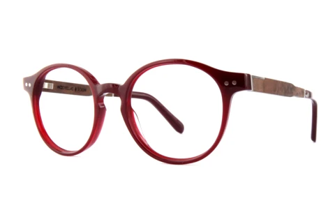 Occhiali design Wood Fellas Solln Premium (10935 curled/burgundy)