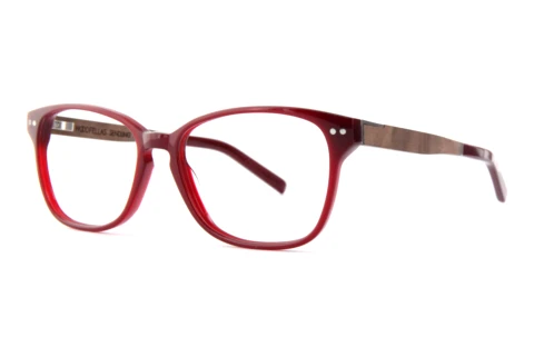 Occhiali design Wood Fellas Sendling Premium (10937 curled/burgundy)