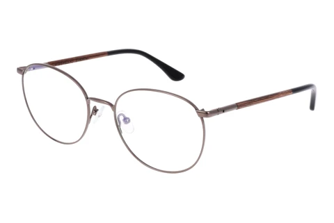 Occhiali design Wood Fellas Ethereal (11018 walnut/gun shiny)