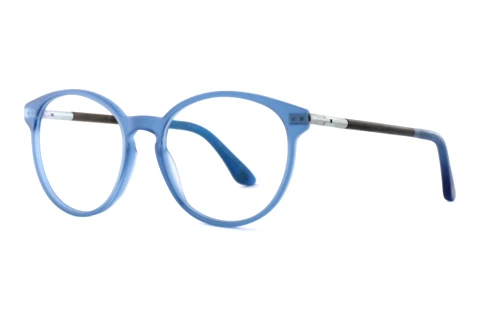 Occhiali design Wood Fellas Halo (11020 black oak/crystal blue)