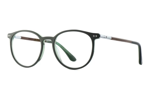 Occhiali design Wood Fellas Point (11037 curled/green)