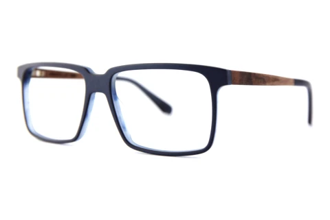 Occhiali design Wood Fellas Next (11043 curled/blue)