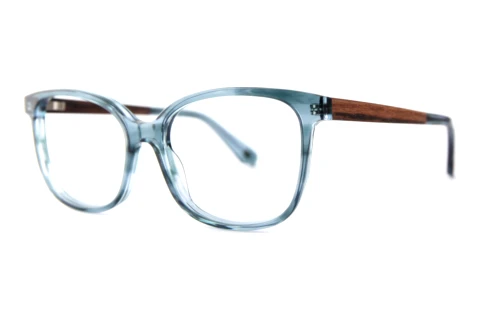Occhiali design Wood Fellas Vary (11045 macassar/blue)