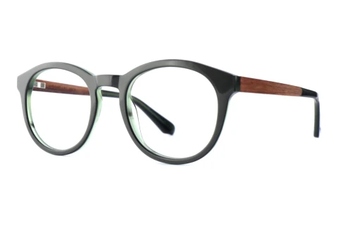 Occhiali design Wood Fellas Drop (11071 macassar/green)