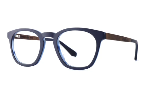 Occhiali design Wood Fellas Flake (11075 curled/blue)