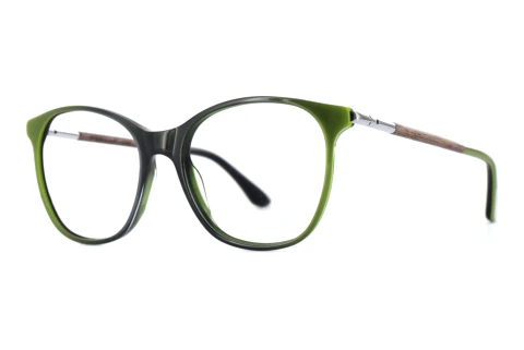 Occhiali design Wood Fellas LUME (11078 curled/green)