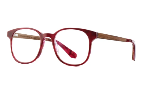 Occhiali design Wood Fellas GLOW (11079 macassar/burgundy)