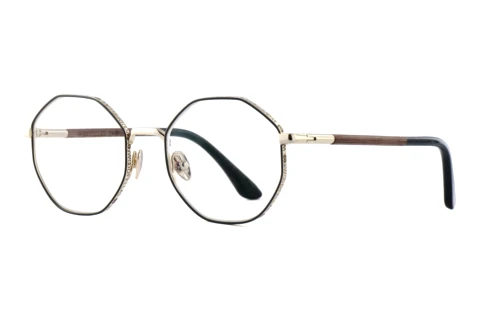 Occhiali design Wood Fellas EASE (11087 macassar/gold/black)