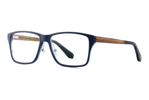 Occhiali design Wood Fellas ERASE (11115 macassar/blue)