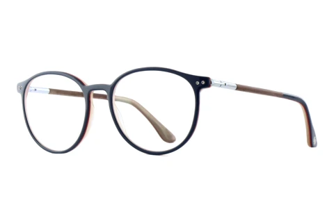 Occhiali design Wood Fellas SPOT (11120 macassar/blue)