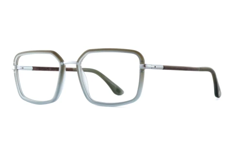 Occhiali design Wood Fellas LEVANTE (11128 curled/mud/silver)