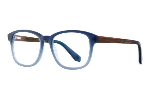 Occhiali design Wood Fellas FOEHN (11131 macassar/blue)