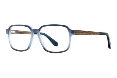 Occhiali design Wood Fellas KUMULUS (11137 walnut/blue)