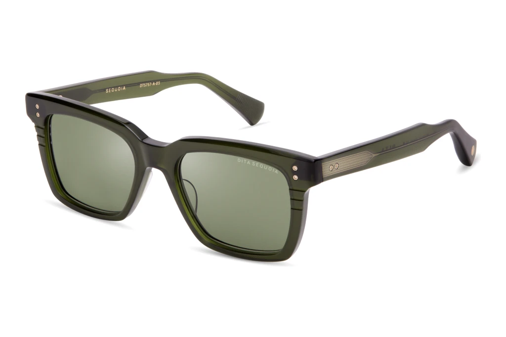 DITA   DTS-757 05A DARK GREENCRYSTAL BLACK MOSS