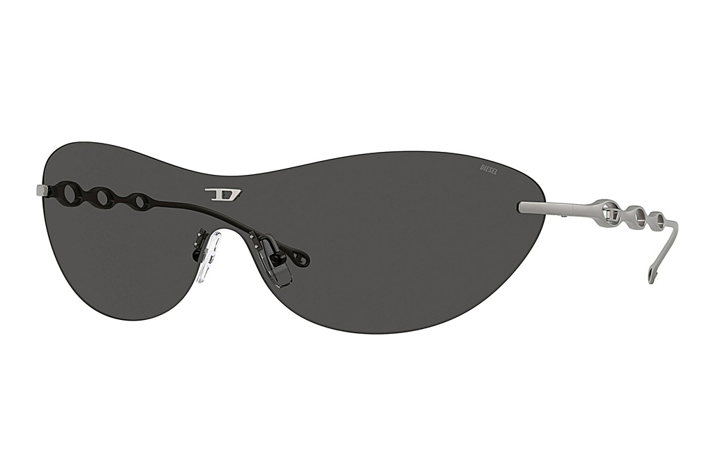 Diesel   DL1006 113/87 Dark GreyMatte Gunmetal