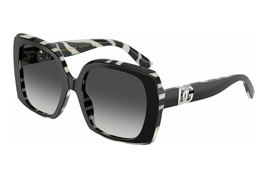 Dolce & Gabbana   DG4475 33728G Grey GradientBlack On Zebra