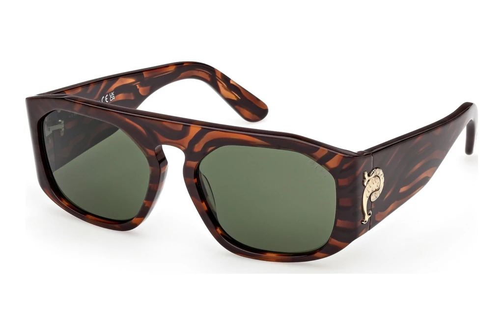 Emilio Pucci   EP0242 56N grünHavanna/Gestreift