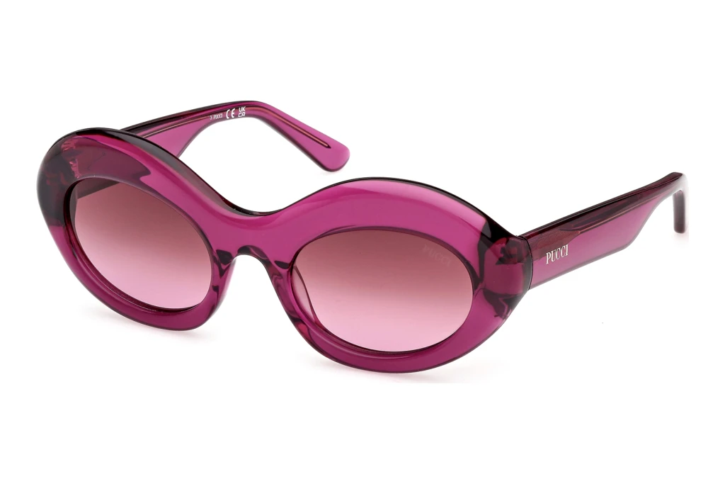 Emilio Pucci   EP0246 81T bordeaux verlaufendViolett/Einfarbig