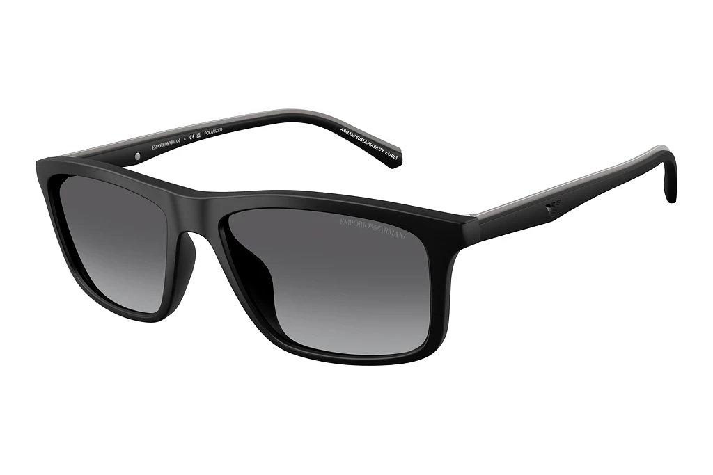 Emporio Armani   EA4257U 500181 Grey Gradient PolarizedMatte Black