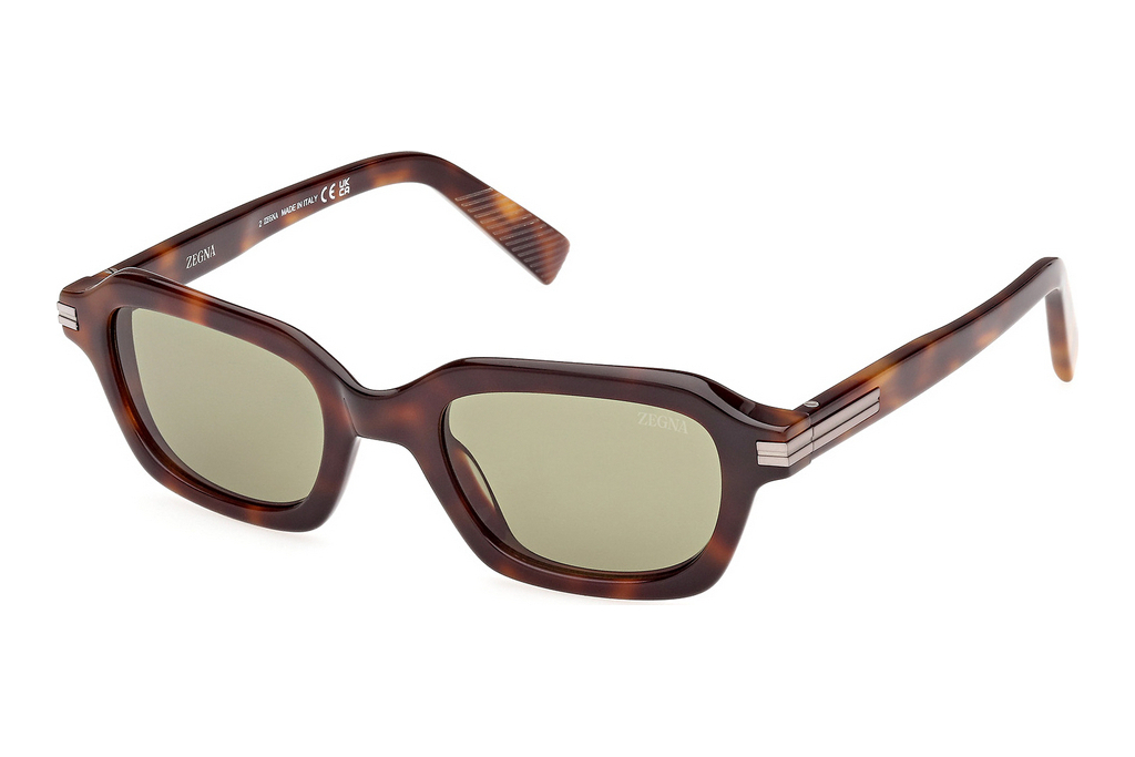 Ermenegildo Zegna   EZ0239 52N grünDunkel Havanna