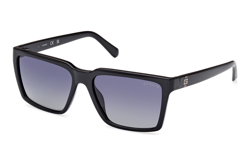 Guess   GU00084 01D grau polarisierendGlänzend Schwarz