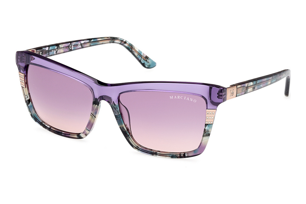 Guess by Marciano   GM00010 81Z violett verspiegeltGlänzend Violett