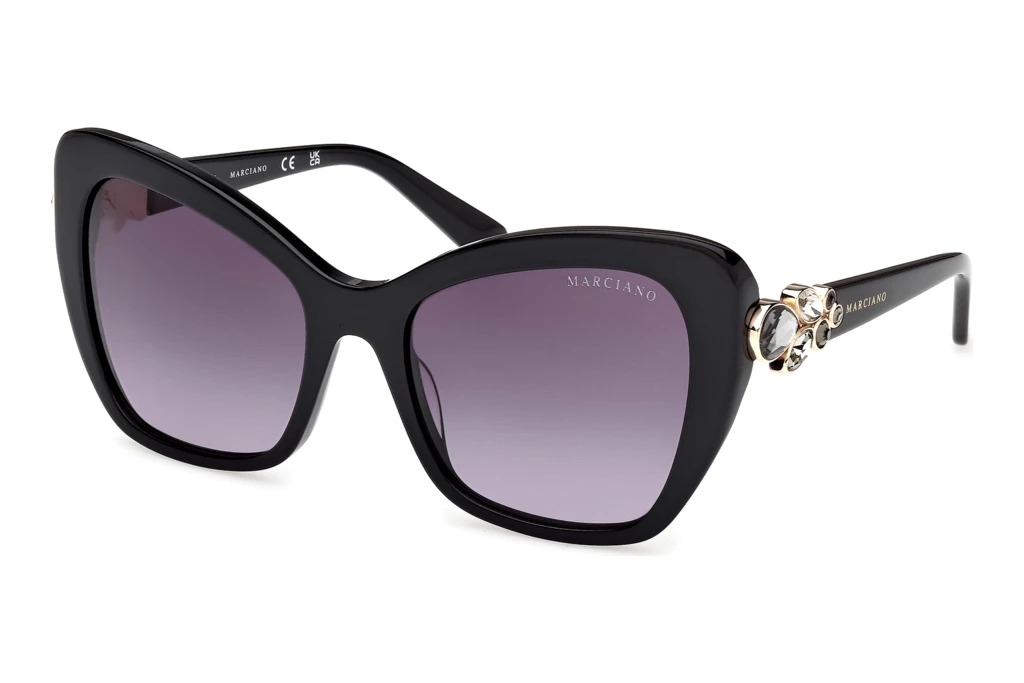 Guess by Marciano   GM00032 01B grau verlaufendGlänzend Schwarz