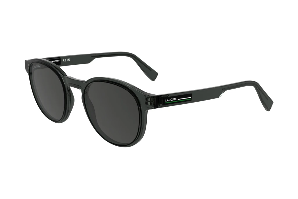 Lacoste   L6055S N 035 _L6055SNTRANSPARENT DARK GREY