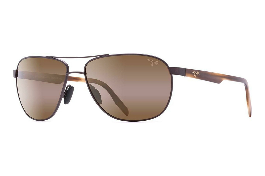 Maui Jim   Castles H728-01M HCL® BronzeMatte Chocolate